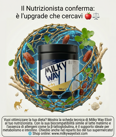 Milky Way Desert Elixir – Integratore Nutraceutico Premium al Latte di Cammella